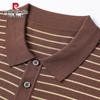Pierre Cardin Men's Striped Short Sleeve Polo Shirt