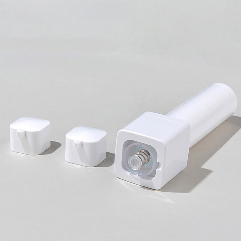 15Ml 30Ml 50Ml Airless Pump Rotate Cosmetic Container Frosted Double-Layer Thickened Square Lotion Empty Airless Bottle