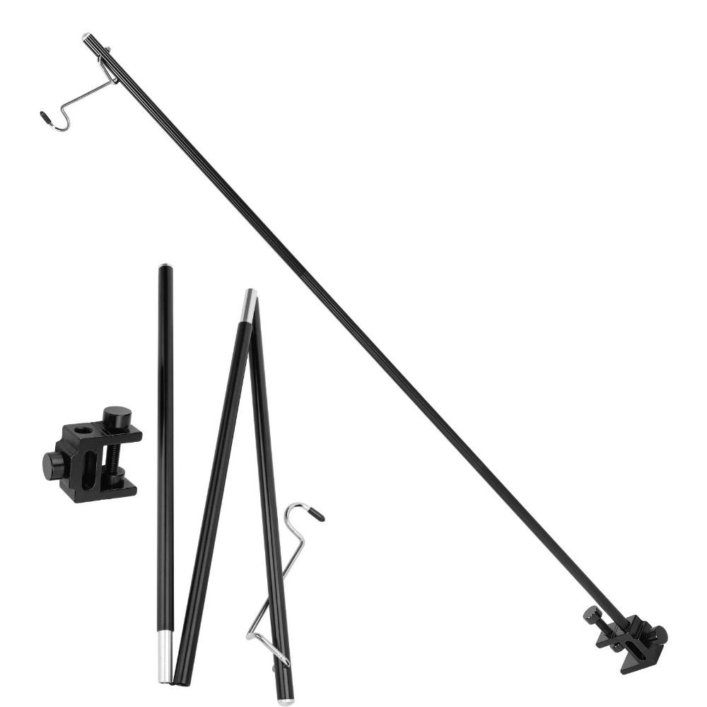 Suporte de Luz Dobrável Suporte de Lâmpada Triplo Poste de Luz Dobrável Durável Churrasco