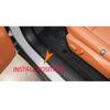 For LEAPMOTOR C10 2026 2025 2024 Car Door Sill Scuff Plate Protector Threshold Trim Padel Pad Modify Refit Car Accessory