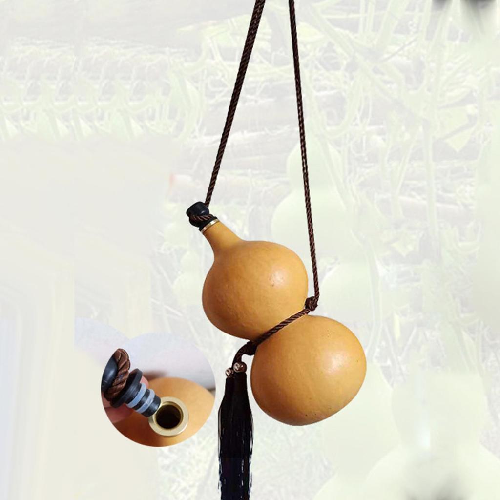 Jug Gourd Bottle with Tassel Rope Large Capacity Hip for Outdoor