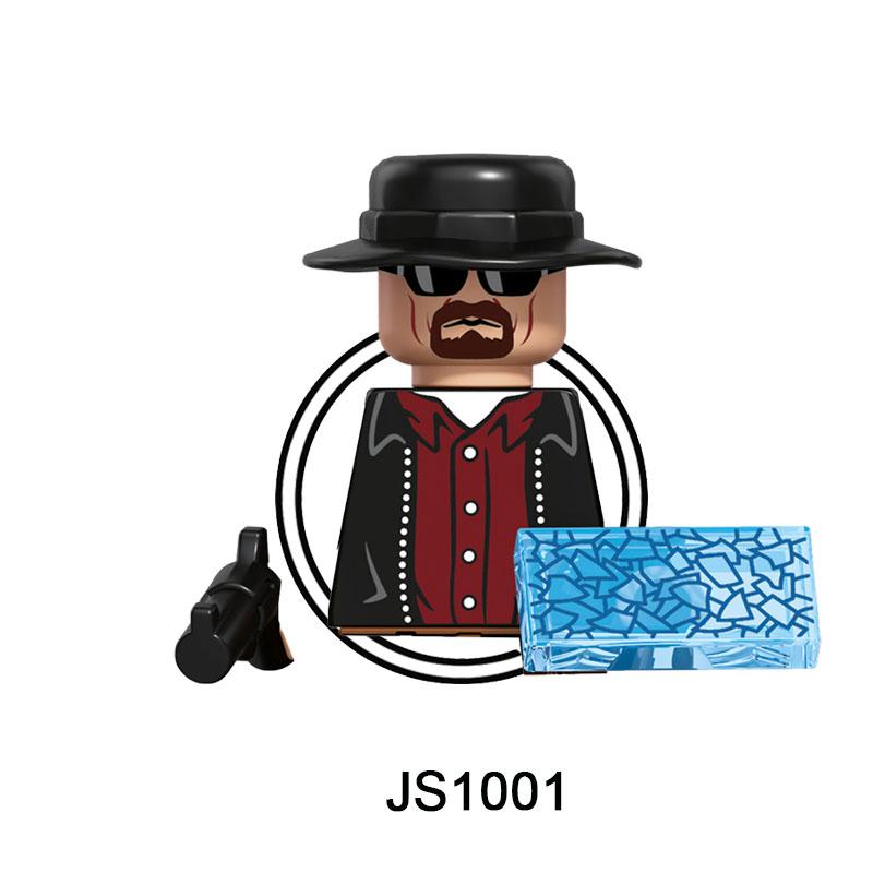 JS1001 - JS1005 TV Movie ABS Plastic Building Blocks Bricks Character Figures Children Collection Toys