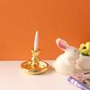 1:12 מחזיקי נרות מיניאטוריים לבית בובות דגמי נרות קישוט לבית צעצוע משחק דמיון לילדים אביזרים לבית בובות