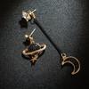 Planet Fashion  Accessories Star And Moon Stud Earrings Jewelry Drop Earrings Dangle  Earrings