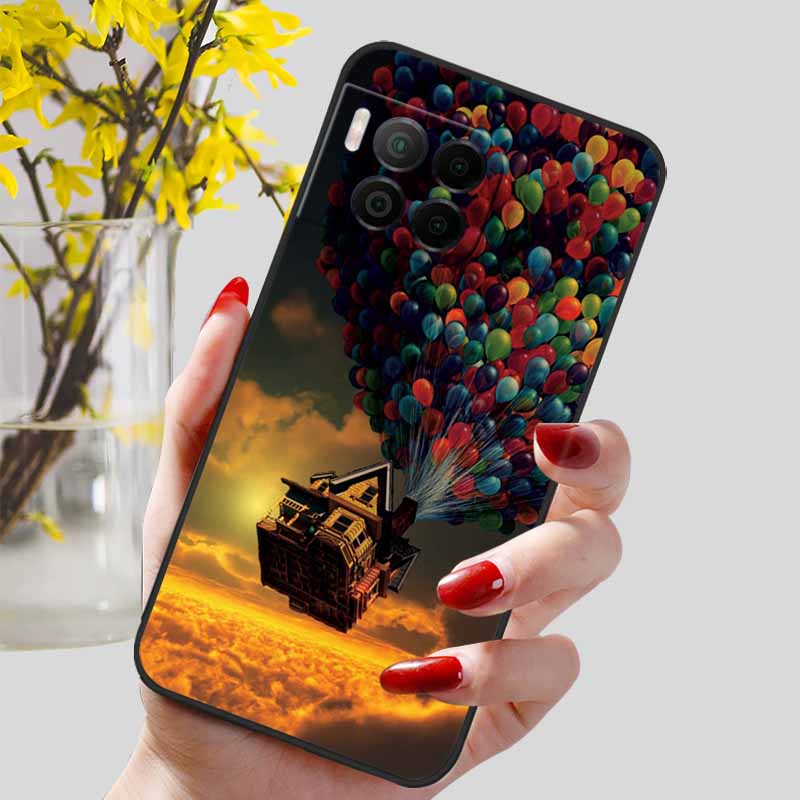 Lovely Protective Cover for T-Mobile T Phone 2 Pro 5G Case Marble Soft TPU Silicone Capa for T-Mobile TPhone 2 / 2Pro Back Shell