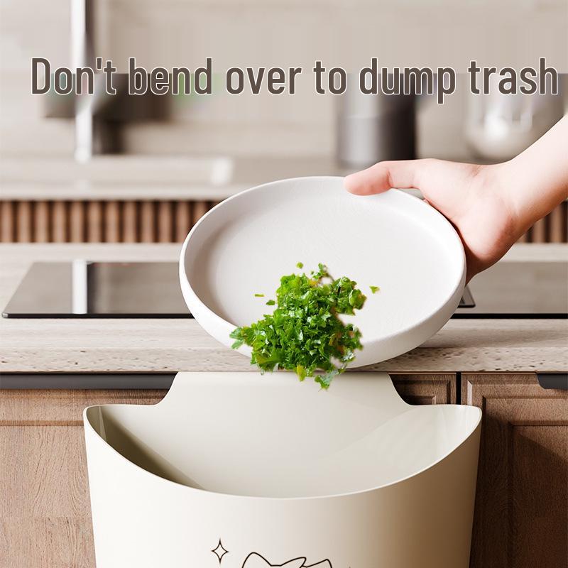 Neuling-Spezial: Großer Wandmontierter Küchenmülleimer - Kunststoff-Hängebehälter für Zuhause