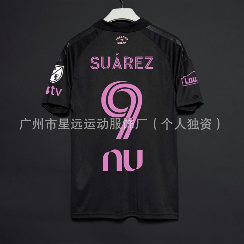 Miami International 2026-27 Home Away White Soccer Jersey No.10 Messi Fan Version Short Sleeve Football Shirt Men Women