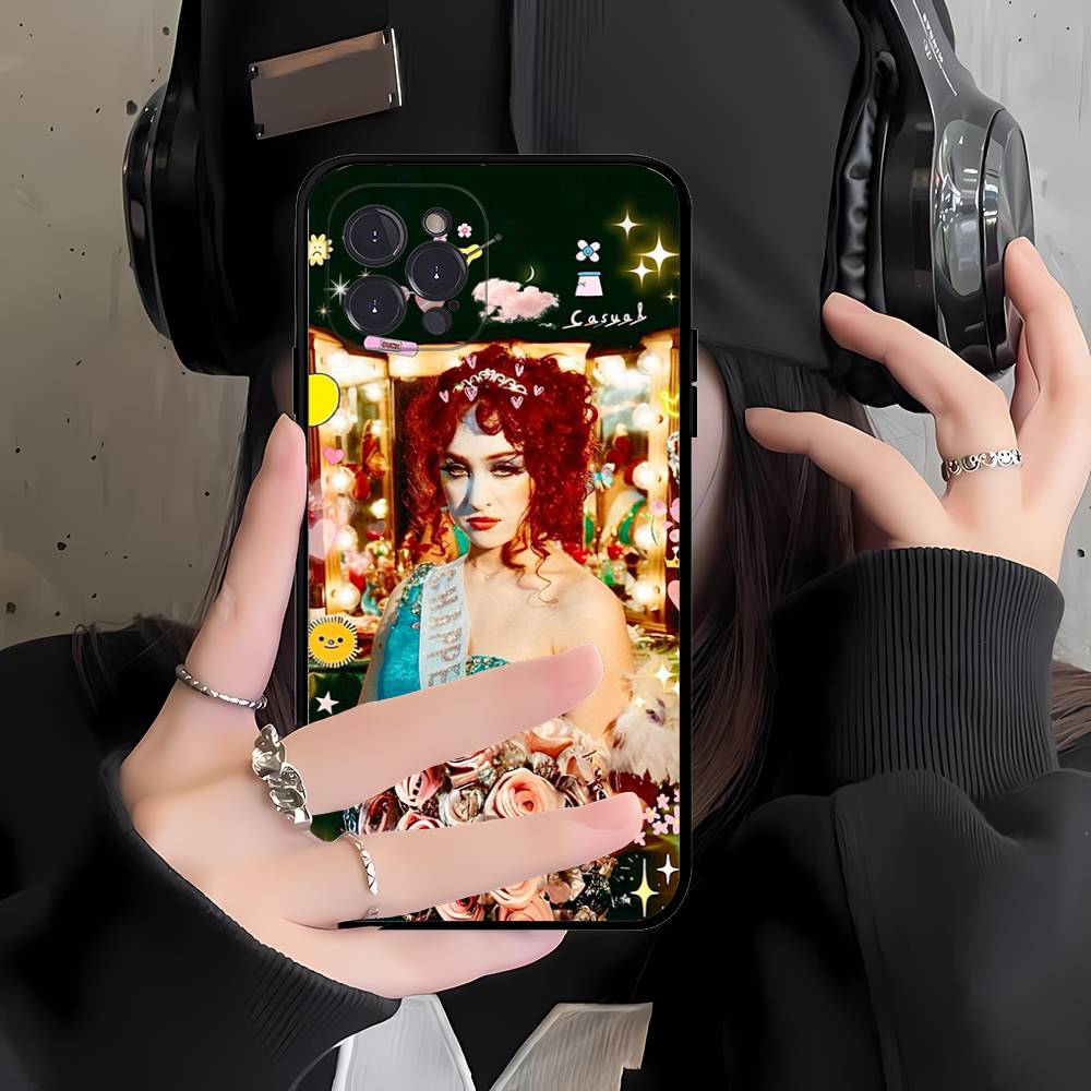 Popular Singer C-Chappell R-Roan Phone Case For IPhone 17 Air 16 15 14 Plus 13 12 Mini 11 Pro Max Black Cover