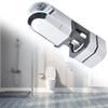 Bracket Shower Head Holder Bathroom Chrome Head Holder Mount 18-25MM 360° Rotation Adjustable Bath Rail Shower