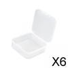 6xWatch Parts Storage Box Watch Repair Holder for Jewelry Craft Projects
