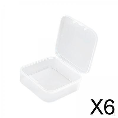 6xWatch Parts Storage Box Watch Repair Holder for Jewelry Craft Projects