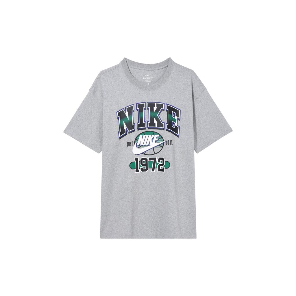 Nike Alphanumeric Logo Print Round Neck Short Sleeve Basketball Jersey Men Tops Dark-Grey FQ7003-063