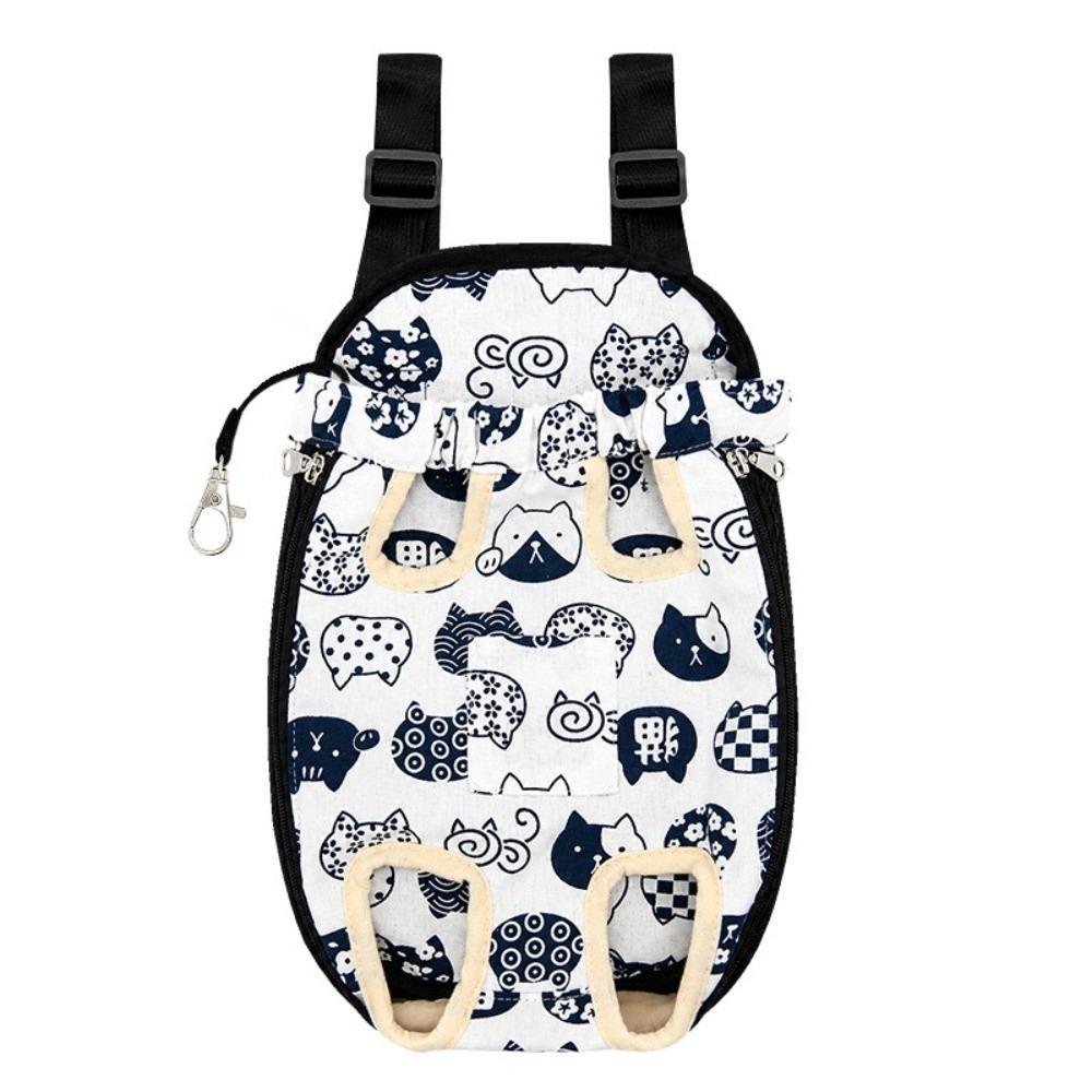Double Shoulder Pet Carrier Backpack Breathable Dog Outdoor Backpack Outdoor Travel M
