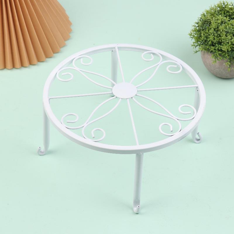 Flower Rack Floor To Ceiling Single Pot Bonsai Iron Flower Rack Indoor Balcony Flower Rack Iron Tabletop Flow