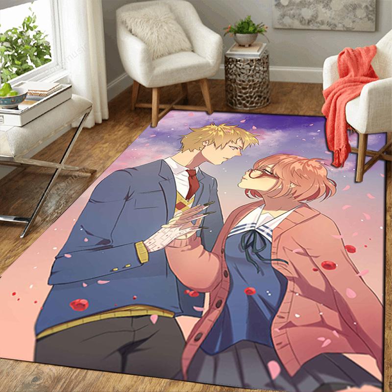 Beyond the Boundary Rug Floor Mat for Living Room or Bedroom Soft and Comfortable Carpet a Gift for Birthday and Holiday.DFF0925518
