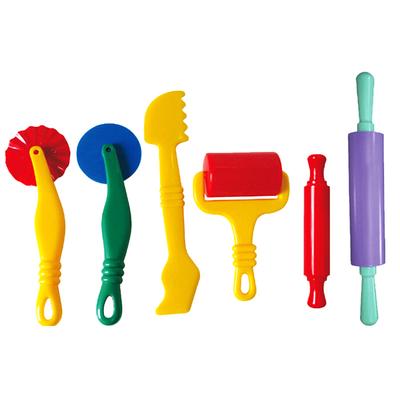 Ürün Çeşitliliği Kalıp Kil Hamuru Alet Seti Play Doh Kesme El Sanatları Çocuk Oyuncakları