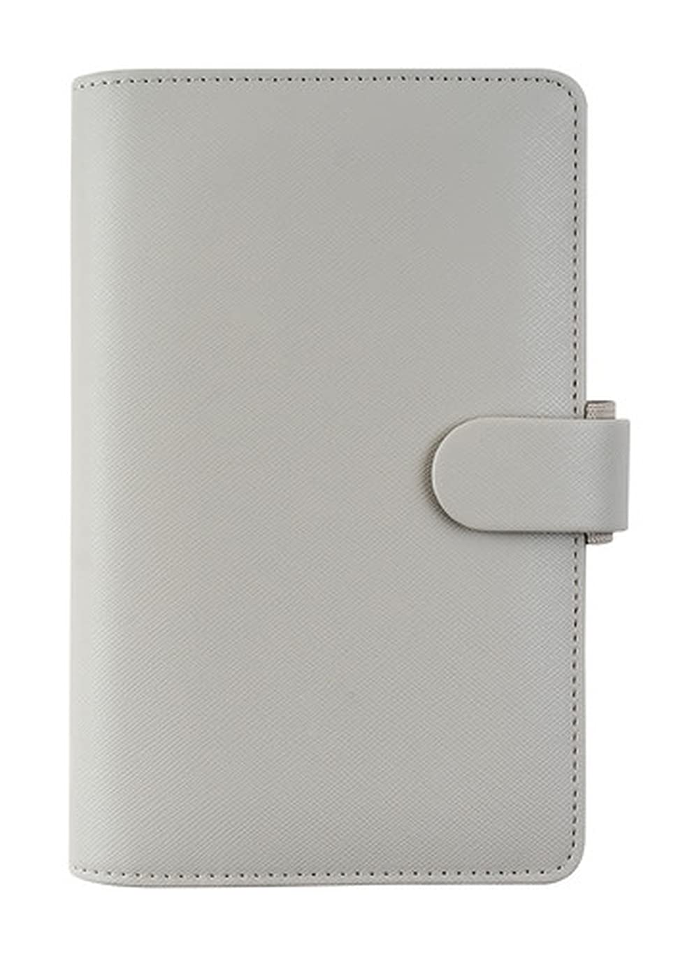 Filofax Saffiano System Planner Compact Granite 028807 (Genuine Imported Product)