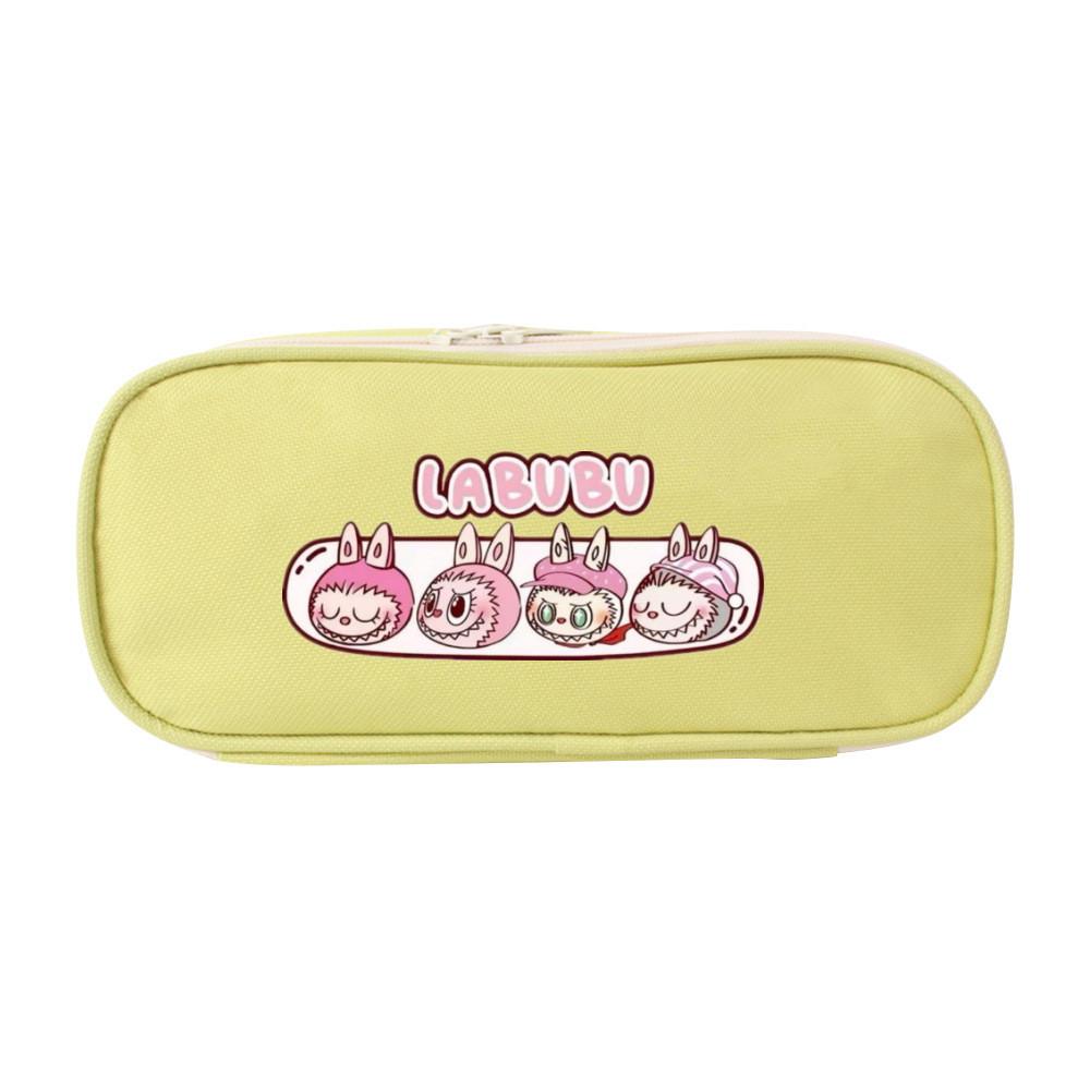 Pattern Canvas Printing Stationery Bag Student Storage Pen Gift Case