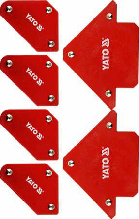Yato Kątownik Spawalniczy Magnetyczny Komplet 6Szt. Yt-08678