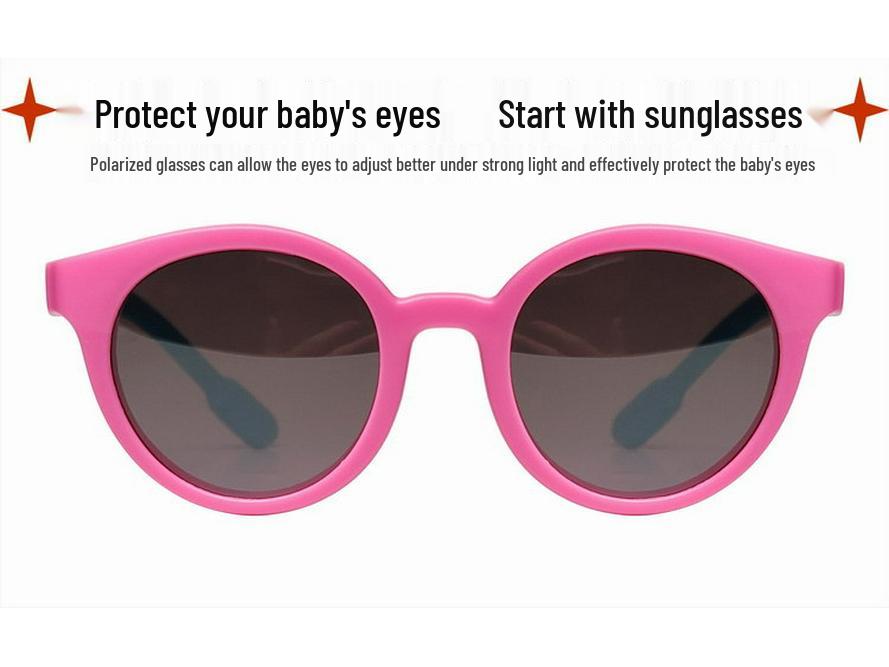 Children's Polarized Anti-UV Soft Silicone Sunglasses