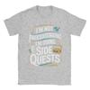 Neck Humorous Gaming Graphic Unisexs T Shirts  Vintage Tees Short Sleeve Round Neck TShirts Pure Cotton 4XL 5XL 6XL Clothing