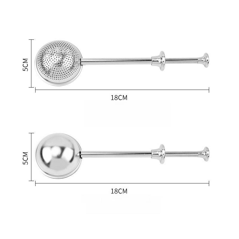Tea Strainer Stainless Steel Tea Infuser Mesh Tea Ball Infuser Filter Reusable Loose Leaf Strainer Bag Brew Herb Tea Accessories