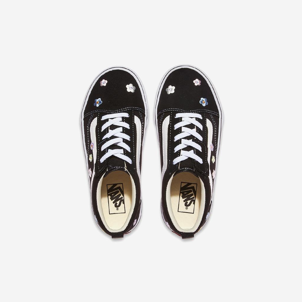 Vans Old Skool Kids Black [V36PS EB.FLW-BLK/WHT/FLW]