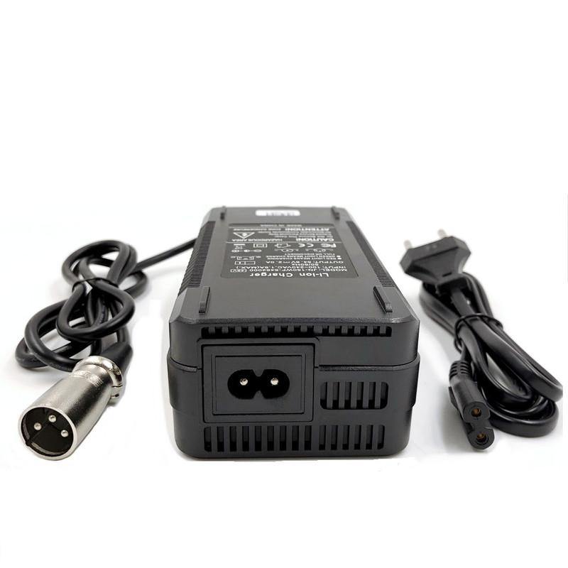 54.6V3A Charger 54.6V 3A Electric Bike Lithium Battery Charger for 48V Li-ion Lithium Battery Pack  XLR Plug  54.6V3A Charger