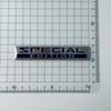 3D Metal Aluminium Silver Black Logo LIMITED EDITION Emblem Car Fender Badge Trunk Decal LIMITED EDITION Stikcer Accessories