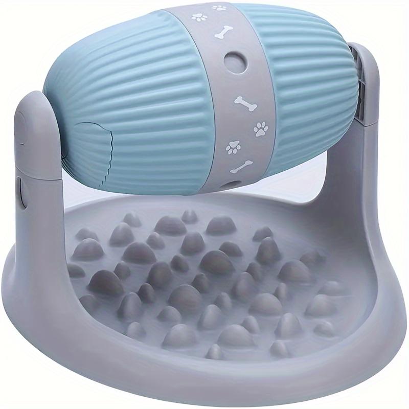 

Игрушка для домашних животных для медленного кормления с функцией утечки — регулируемая высота и дизайн-головоломка синий