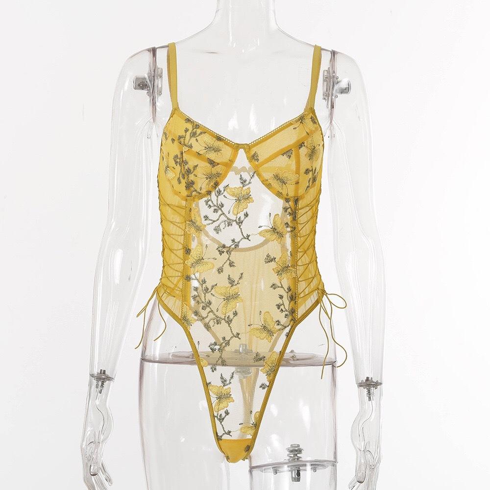 Body En Cuir Verni Transparent Et Maille - Lingerie Sexy, élasticité Modérée, Neuf Avec étiquettes