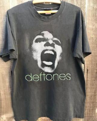 Deftones Shirt, Deftones Band Retro Anthrazit Baumwolle T-Shirt Unisex S-5XL Unisex T-Shirt