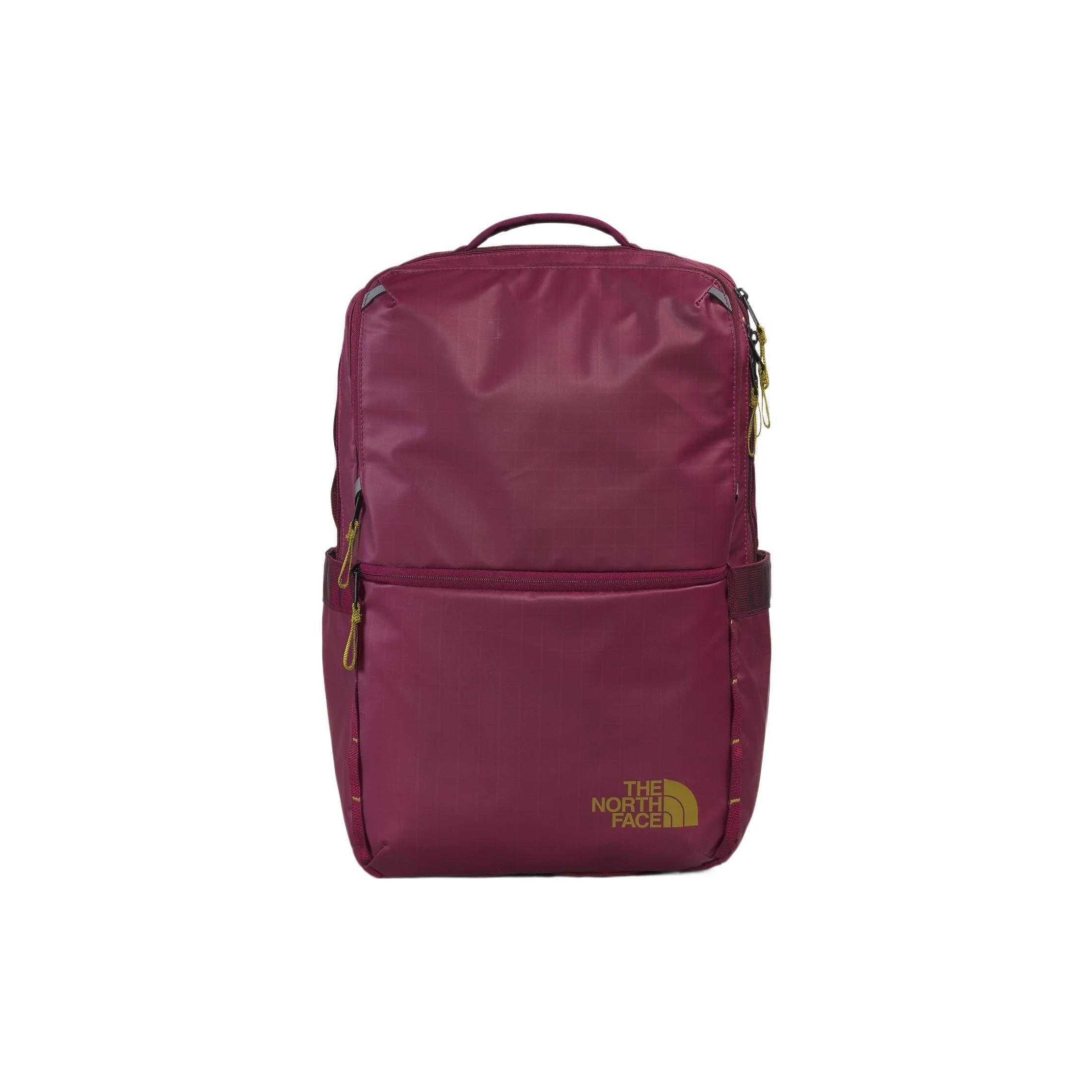 The North Face 26L Logo Print Backpack Outdoor Bag Unisex Backpack Bosenberry Sulfur-Moss NF0A81DMLJI One Size