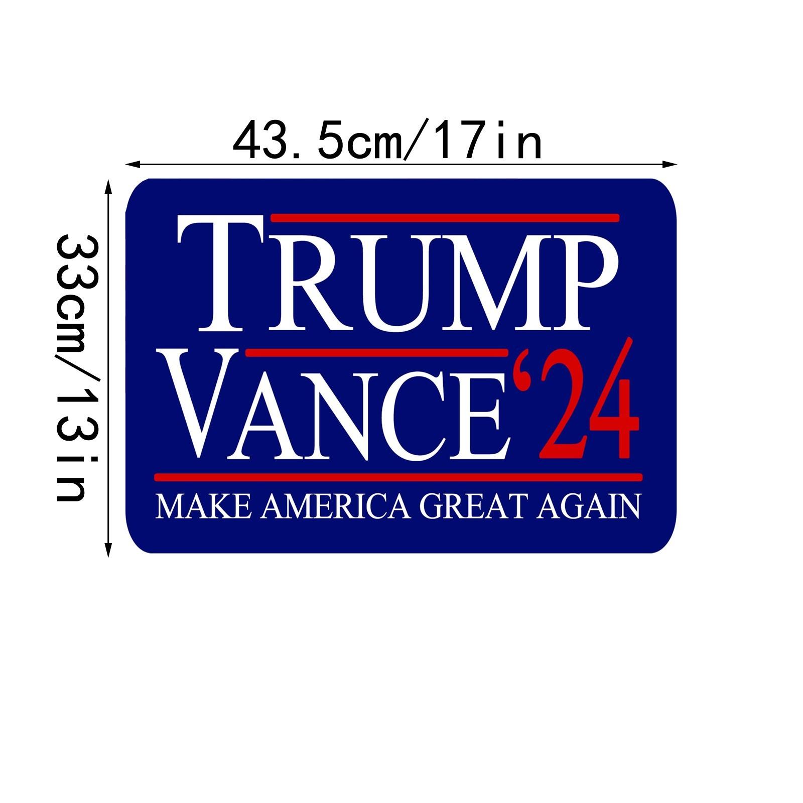 

Знаки двора, знаки двора 2024 г., двухсторонние, устойчивые к выцветанию, знаки «Возьмите Америку обратно» для двора, прочные металлические H-образные рамы