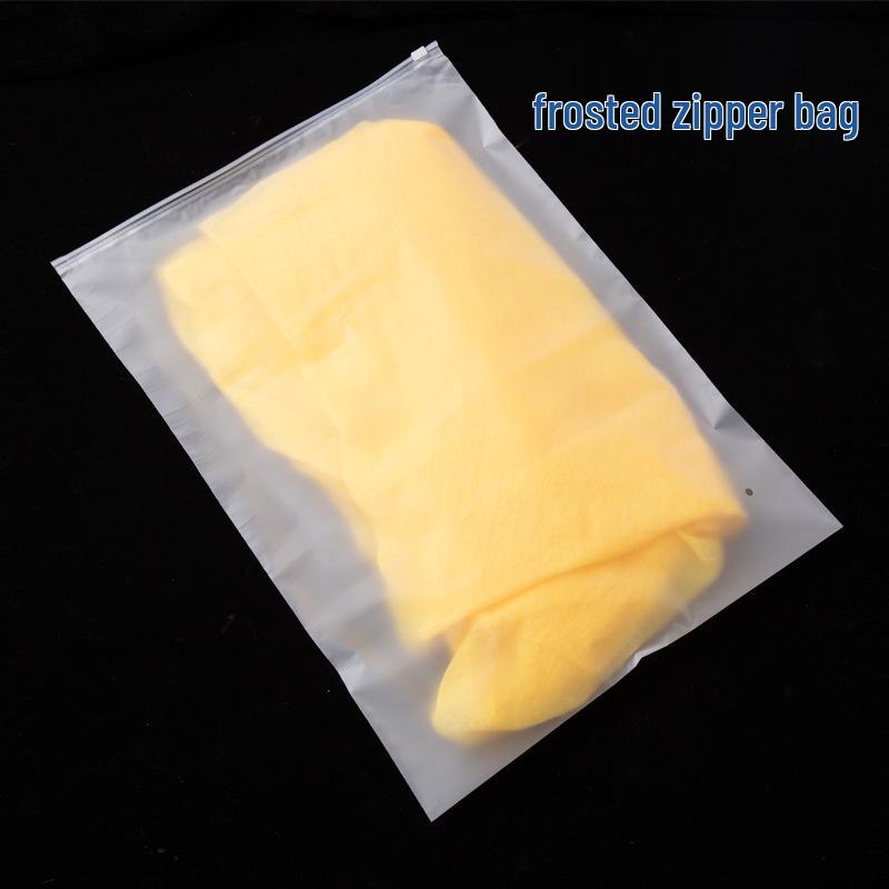 Transparent Frosted CPE Ziplock Bag for Clothing & Accessories