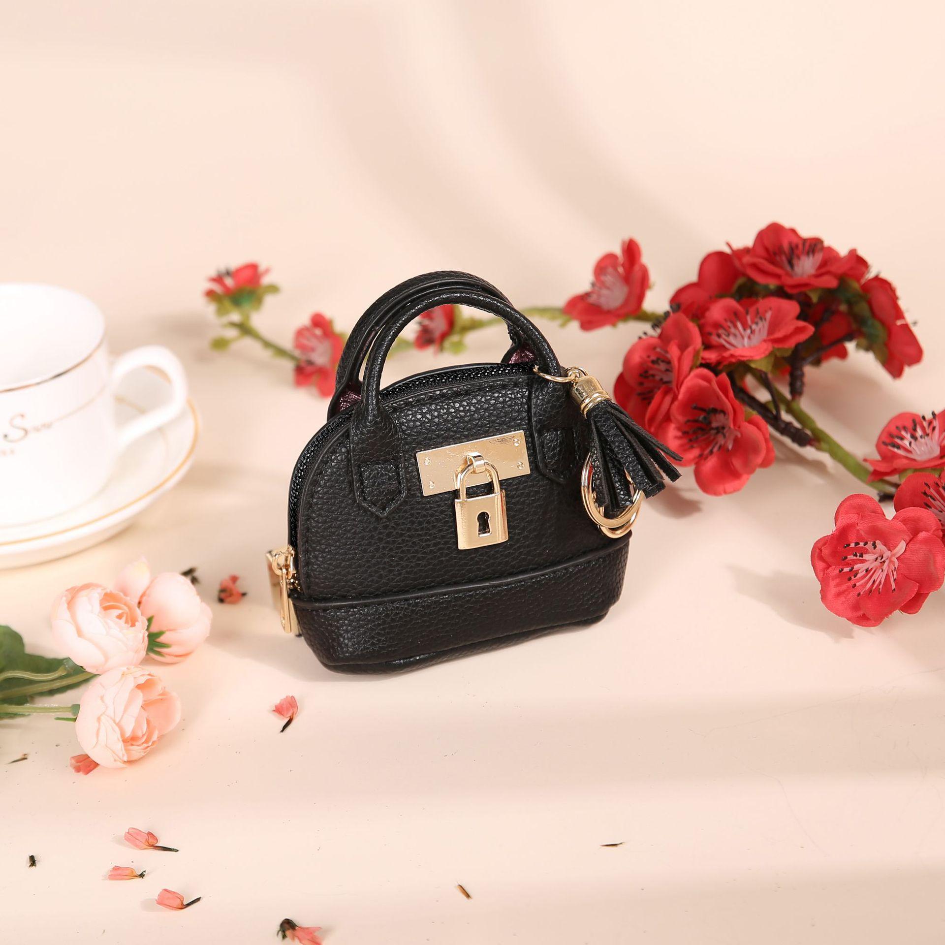 

Новая мини-сумка для мелочи, женская креативная сумка для монет, брелок, мини-сумка, простой и милый маленький кошелек для монет