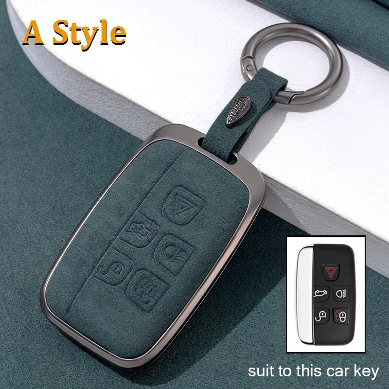 Husă Carcasă Cheie Telecomandă Auto Aliaj Zinc pentru Land Rover Range Rover Sport Evoque Discovery 3 4 5 Jaguar XE XF XJ F Accesorii