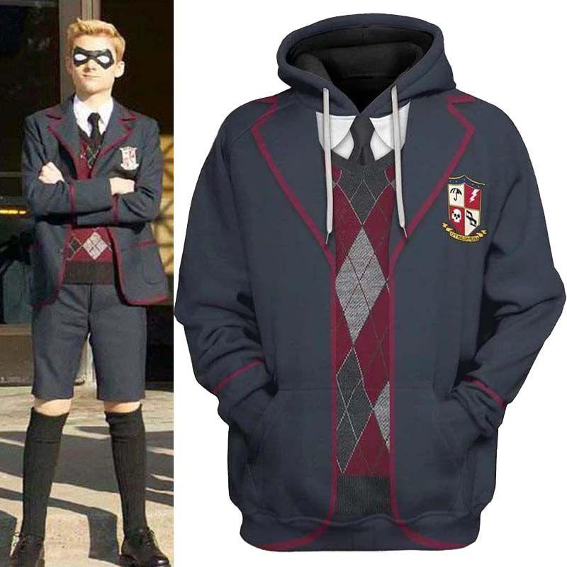 The Umbrella Academy Costume Hooded Jacket Soft And Comfortable Pullover Sweatshirt
