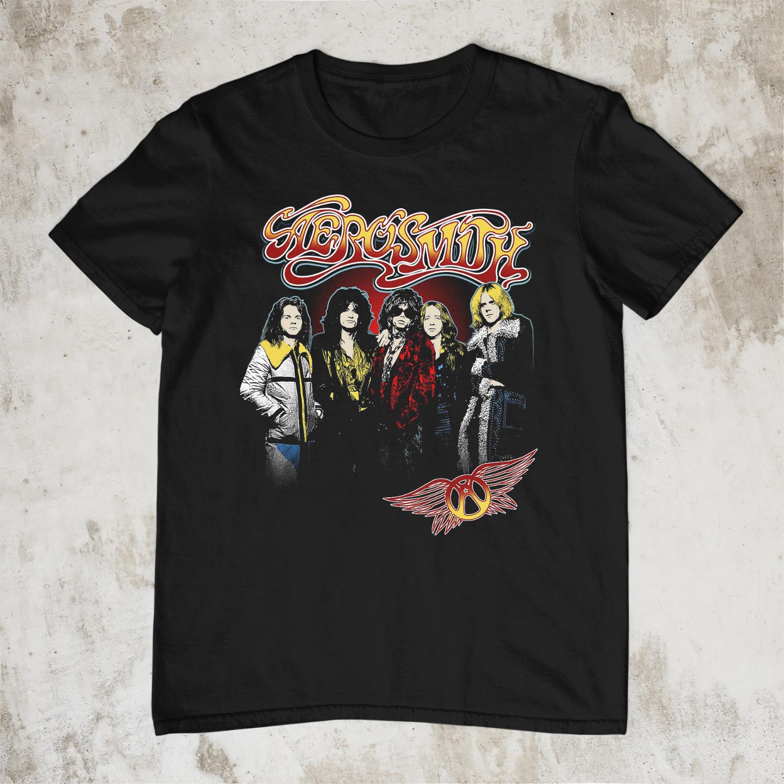 NEW Aerosmith Band Music Shirt Gift For Fan All Gift Shirt AC1104 XXL