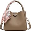 C.BANNER Women's Light Luxury Leather Small Square Crossbody Bag
