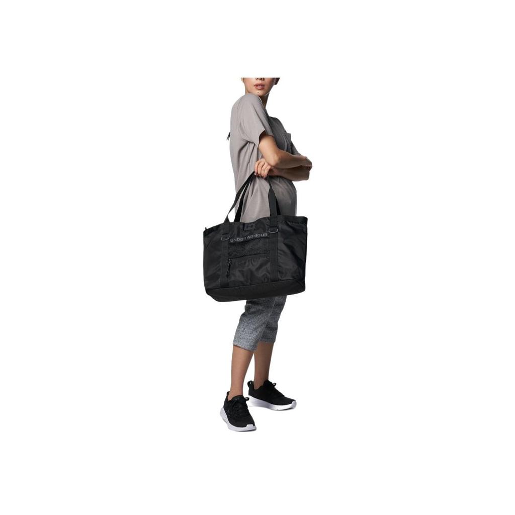 New Under Armour Nylon Tote Bag Shopping Bag Shoulder Bag Handbag Regular Women's Black 1381907-001