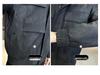 Men's 2025 Lightweight Leather Down Jacket: Stylish Short Winter Coat with Thick Stand Collar for Youth.