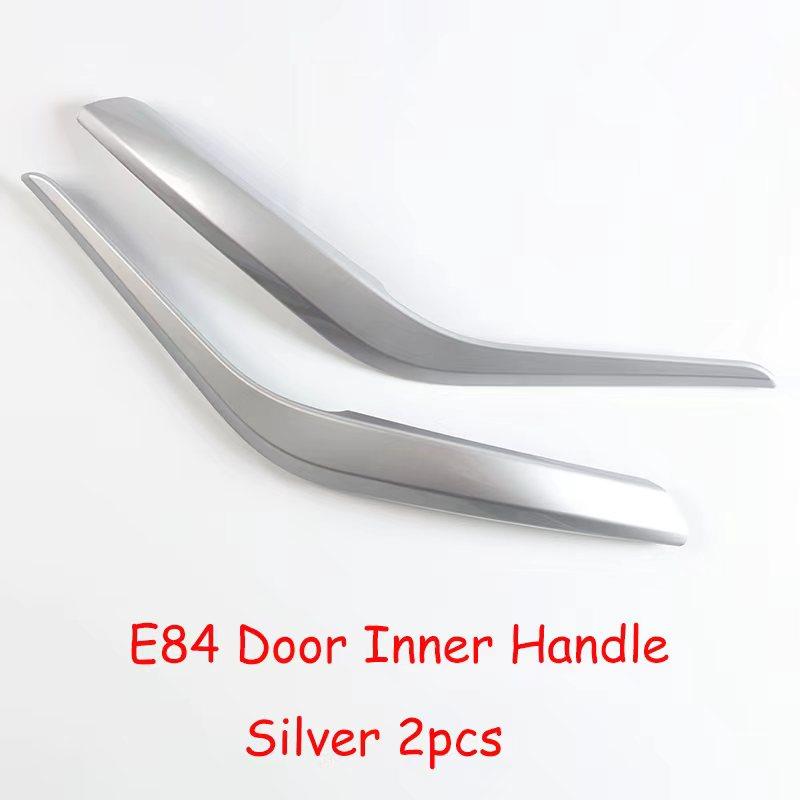ujhzt6 X1 E84 Car Interior Left Right Door Handle Inner Door Handle Armrest Outer Cover Panel Trim Replacement For BMW 2010-2016