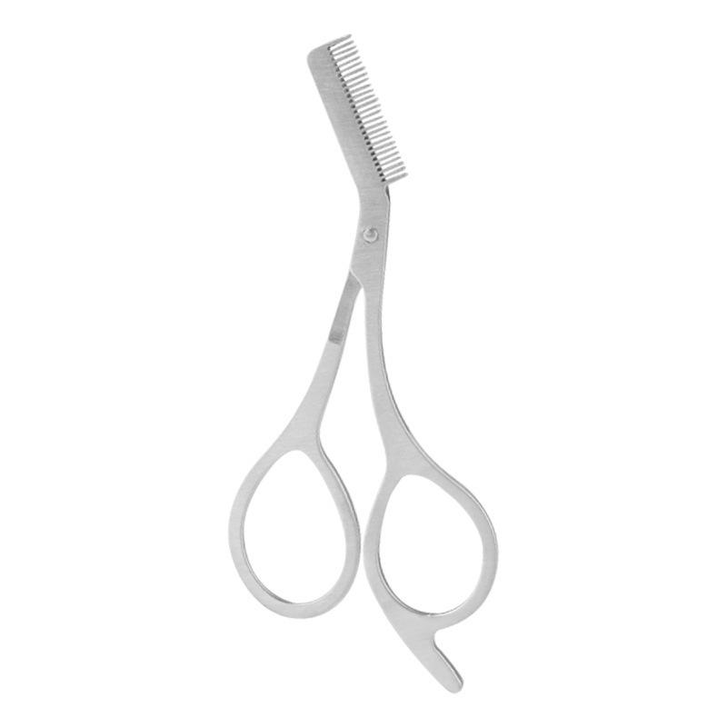 1 Stück Edelstahl Augenbrauen Trimmer Schere Präzisionspflege Werkzeug Ideal Für Männer und Frauen Müheloses Messer Haarentfernung Rasierer Werkzeug