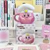 Anime Star Kirby Cartoon Peripheral Ceramic Cup Ceramic Mug Ins Style Special Beautiful Bowl Children'S High End Home Furnis