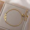 Stainless Steel Je Star of David Charm Bracelet Women Men Adjustable Hexagram Map Bracelets Amulet Jewelry Wholesale