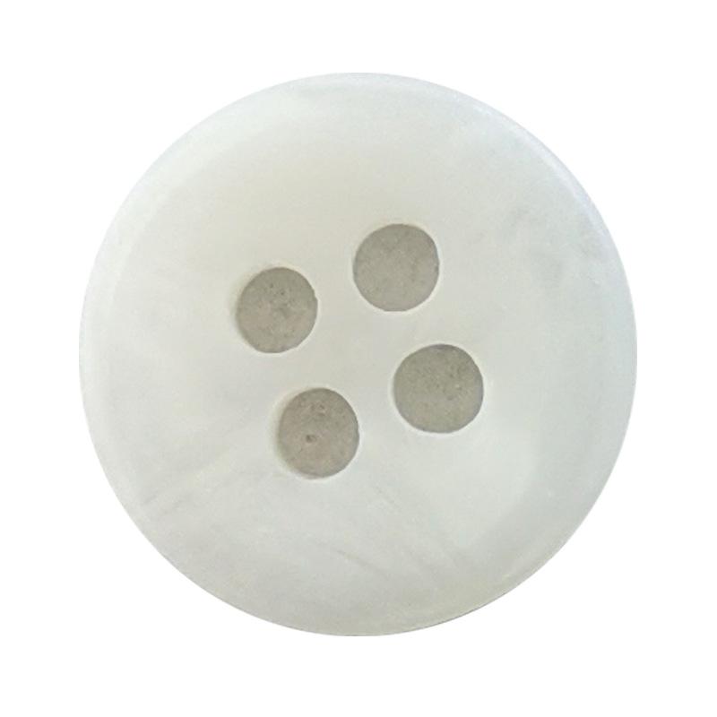 Four-Eye Imitation Shell Resin Button Knitted Cardigan Top Shirt Clothes Decorative Sleeve Collar Buttons