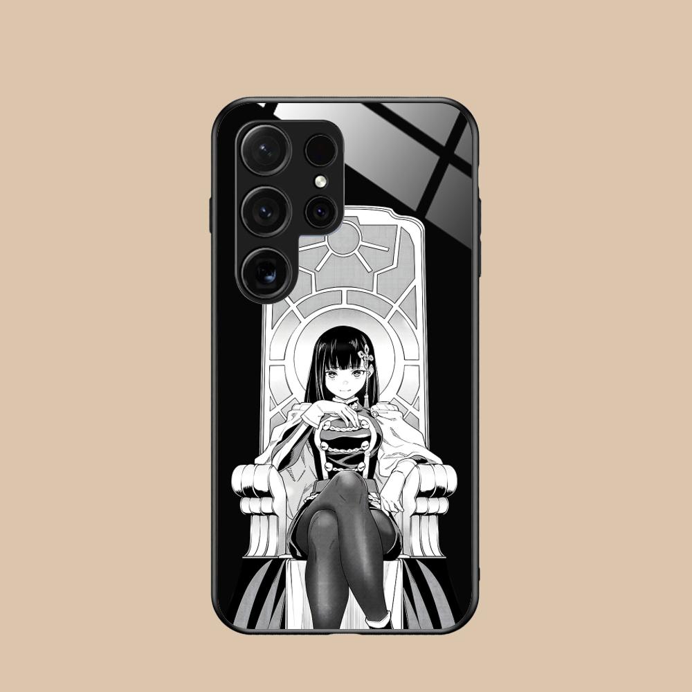 

Mato seihei Ren Yamashiro Glass Mobile Phone Case for Samsung Galaxy S26 S25 S24 S23 S22 S21 S20 Note20 Plus FE Ultra Colorful Galaxy S21+ 5G