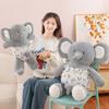 Creative Cartoon Elephant Plushie Cute Animal Stuffed Toys Run Elephant Plush Doll  Boys and Girls