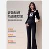 Maternity shark pants spring autumn and winter micro-pull yoga pants fleece thickened outer wear casual leggings horn maternity autumn wear
